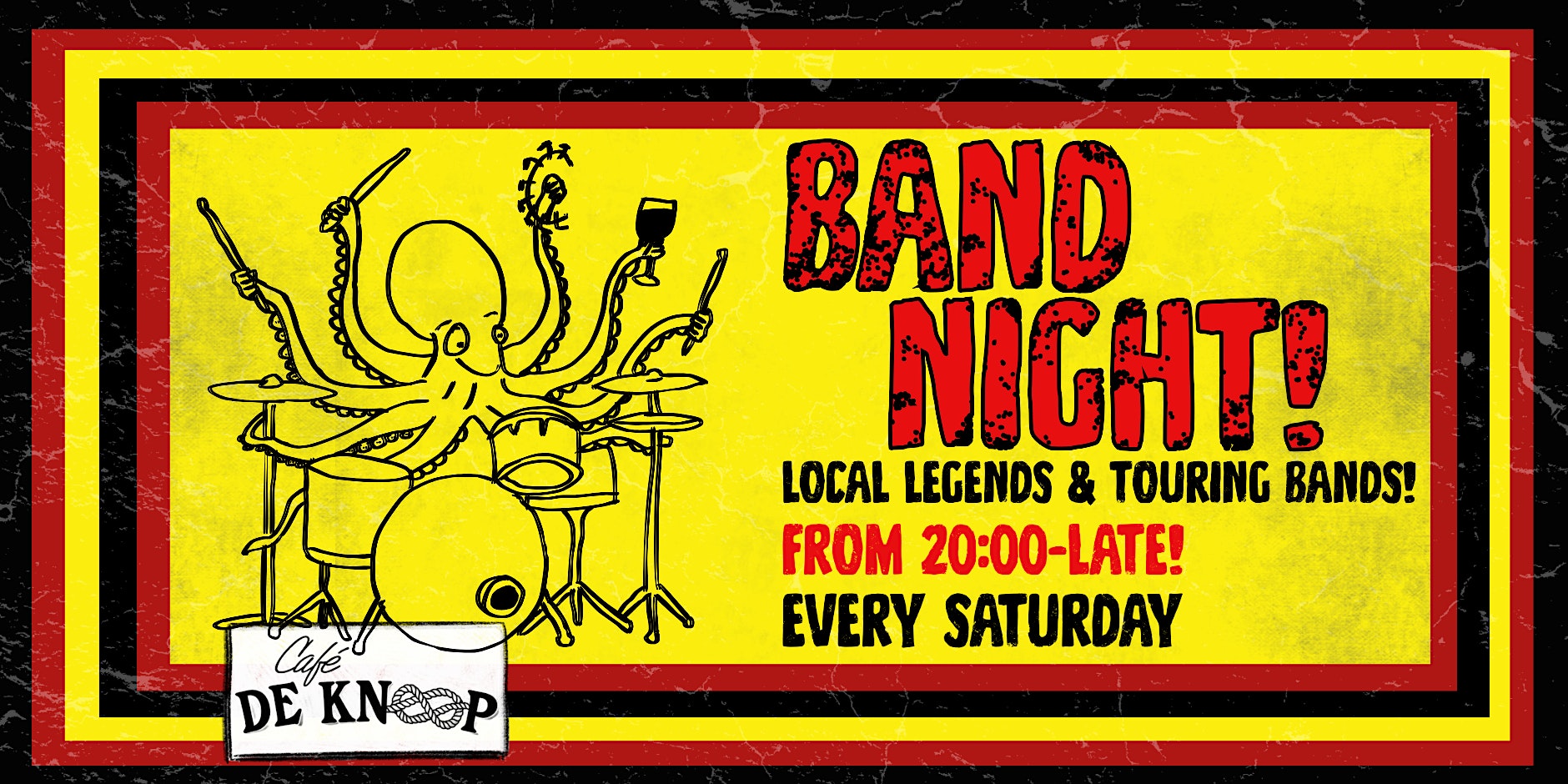 Live Band Night at Café de Knoop Amsterdam