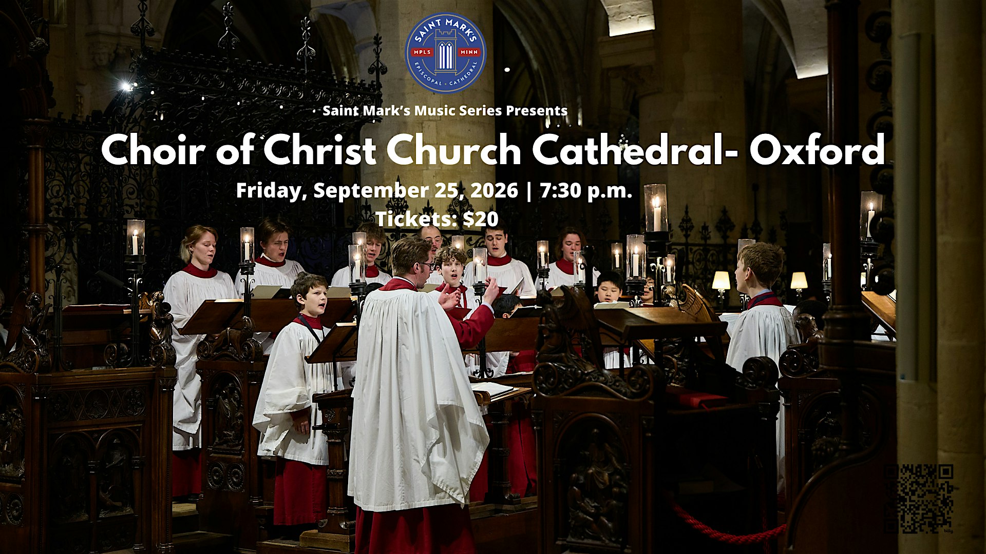 Music Series - Choir of Christ Church Cathedral- Oxford