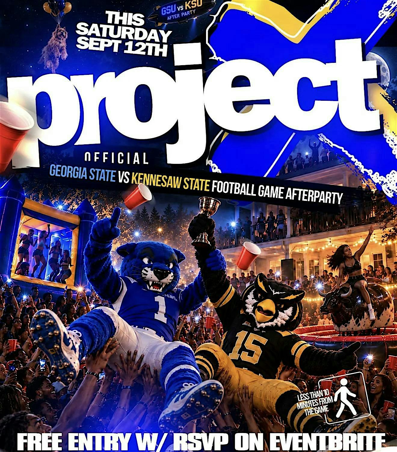 GEORGIA STATE VS KENNESAW STATE FOOTBALL GAME AFTERPARTY
