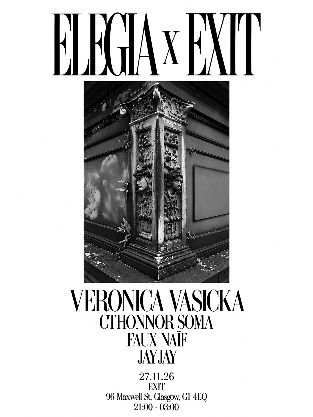 Elegia x EXIT: Veronica Vasicka, Cthonnor Soma, faux naïf, JayJay