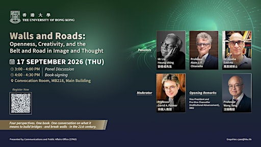 Walls and Roads: Openness, Creativity, the Belt and Road in Image & Thought
