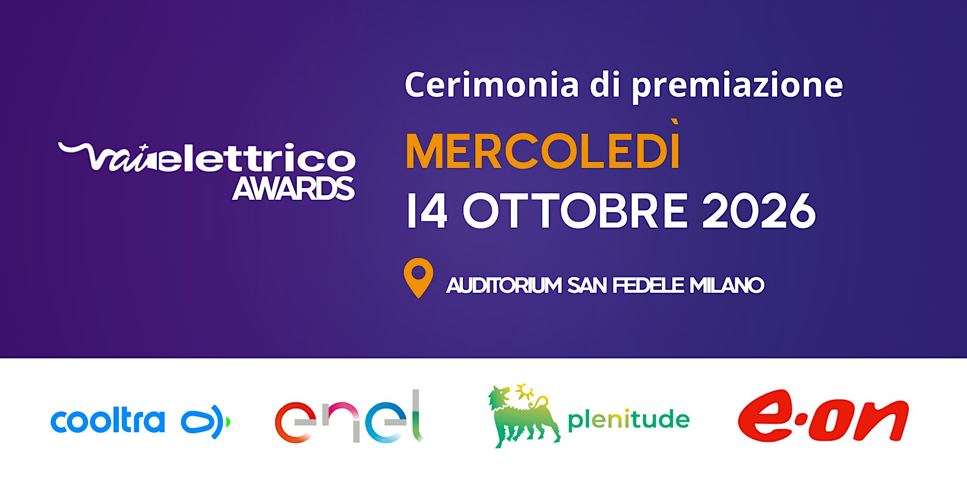 Vaielettrico Awards 2026 – Cerimonia di Premiazione
