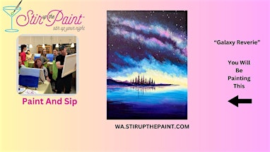 Bellevue Paint and Sip, Paint Party, Paint Night  With Stir Up The