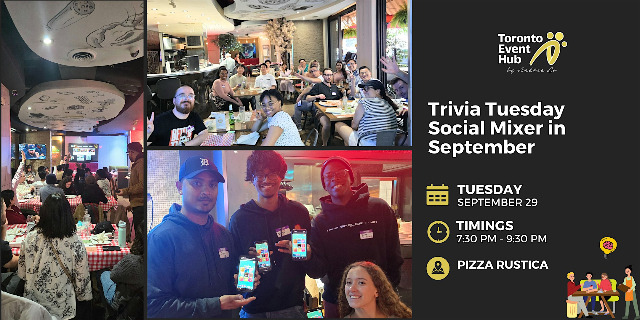 Toronto Event Hub: Trivia Tuesday Social Mixer in September