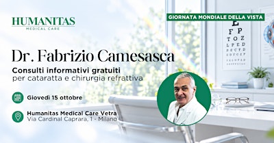 Consulto gratuito | Oculistica - dott. Fabrizio Camesasca