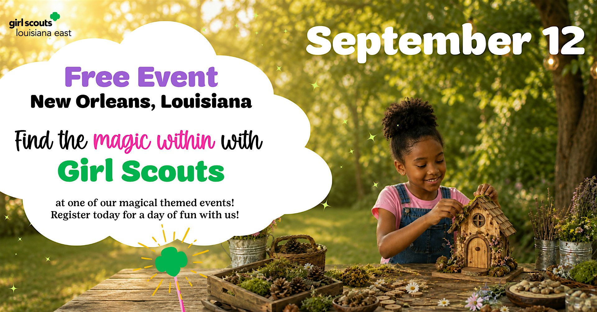 Find the Magic with Girl Scouts