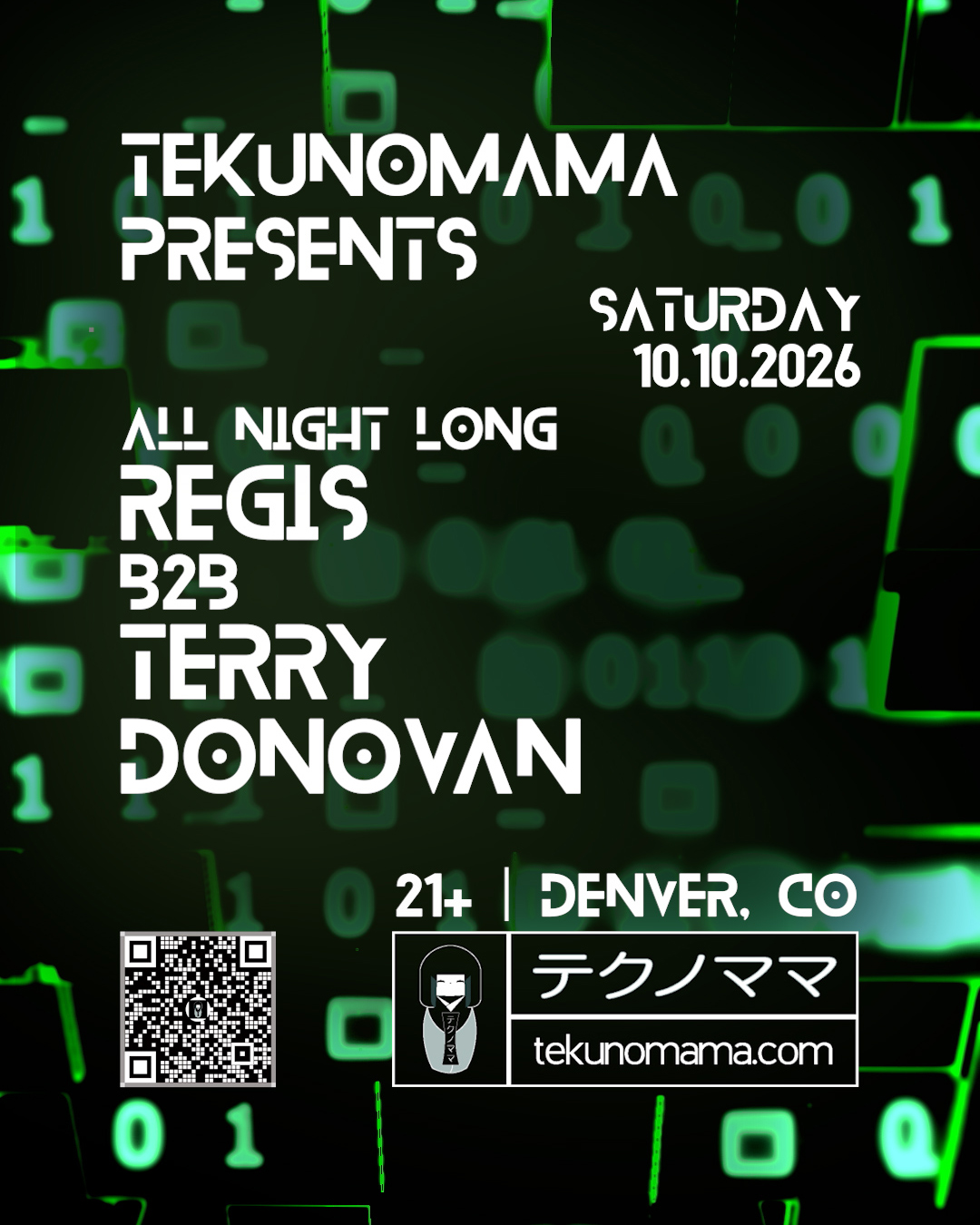 Regis B2B TERRY DONOVAN - ALL NIGHT LONG