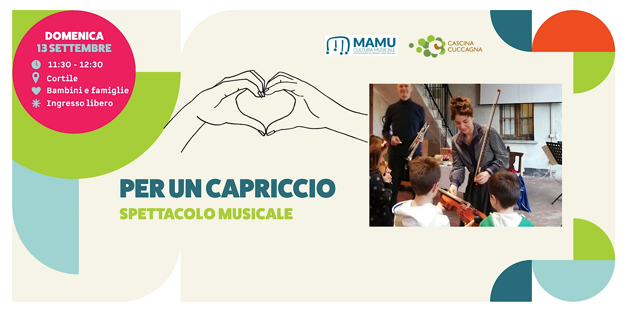 Per un capriccio - Spettacolo musicale