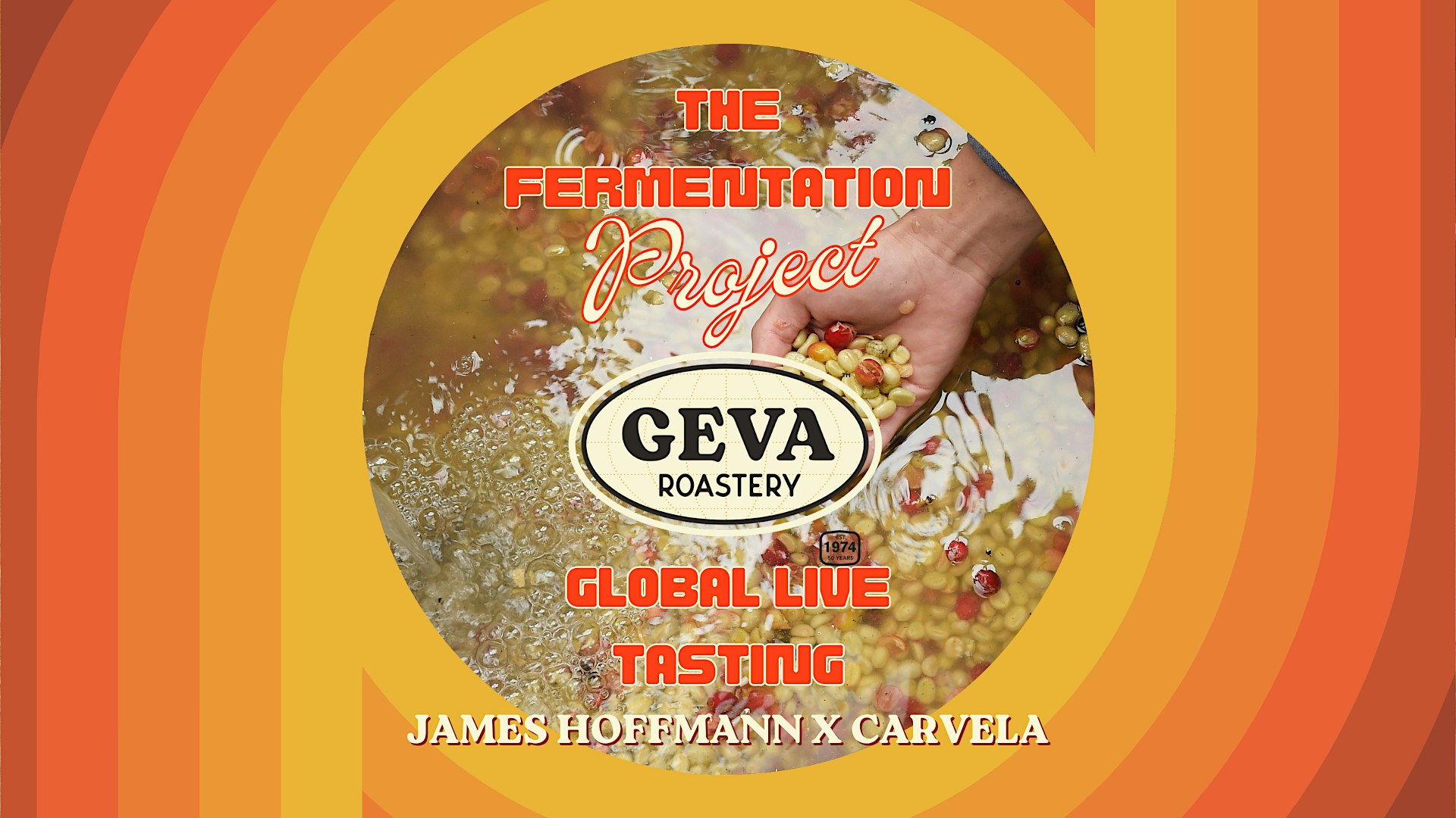 The Fermentation Project Live Tasting event with James Hoffman and Caravela