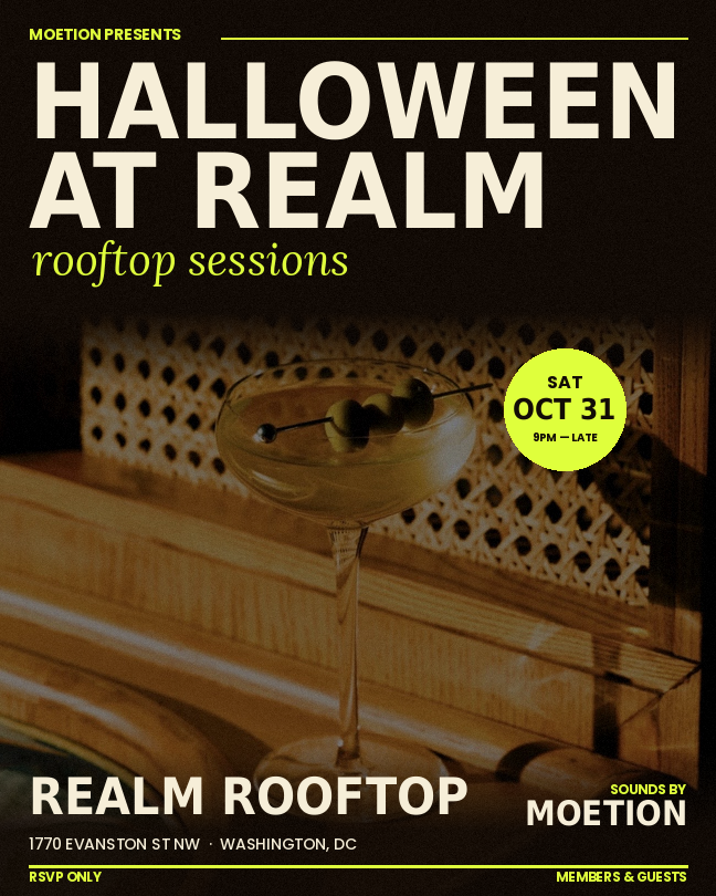 Moetion at Realm - Rooftop Sessions