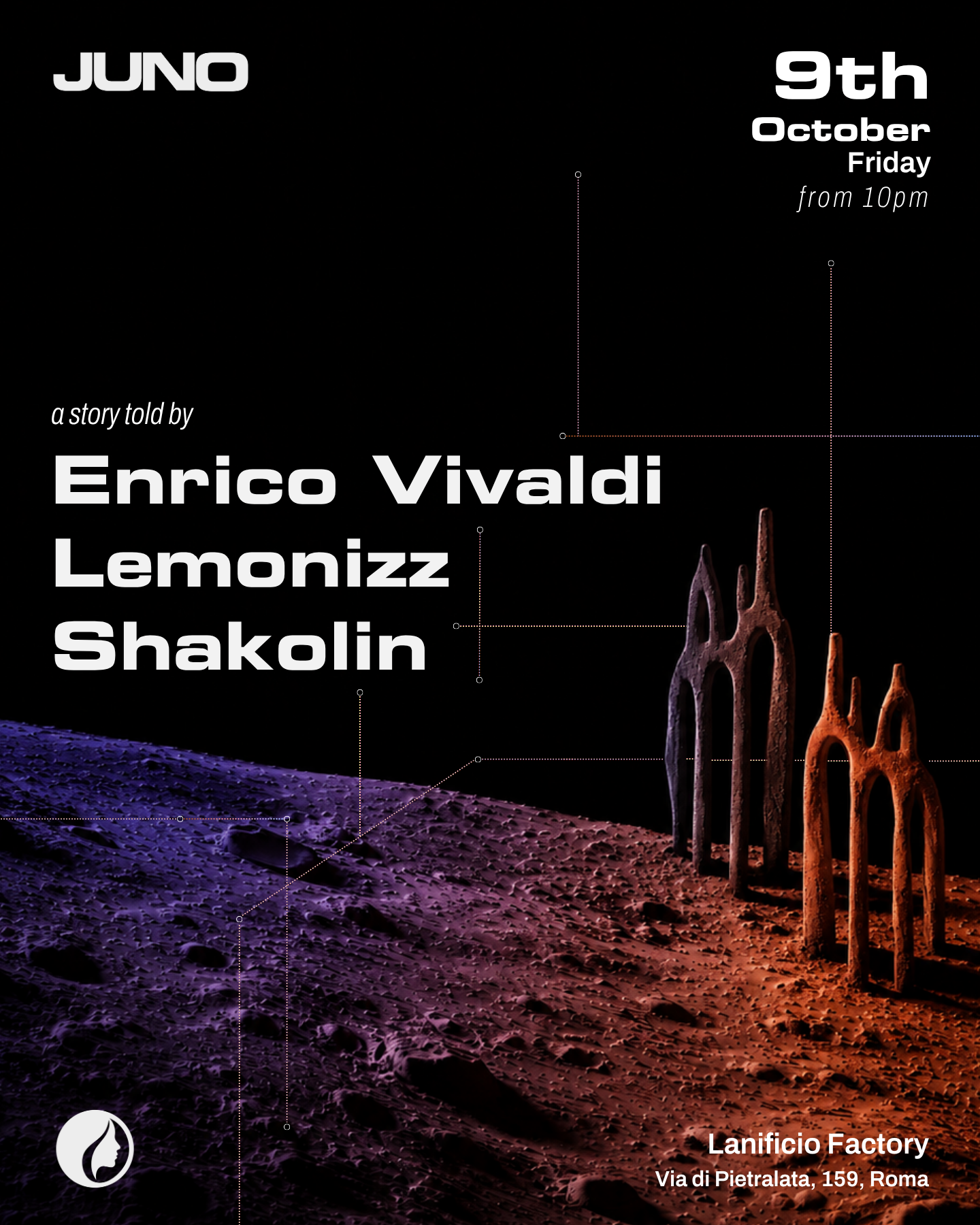 Juno World with Shakolin, Enrico Vivaldi, Lemonizz