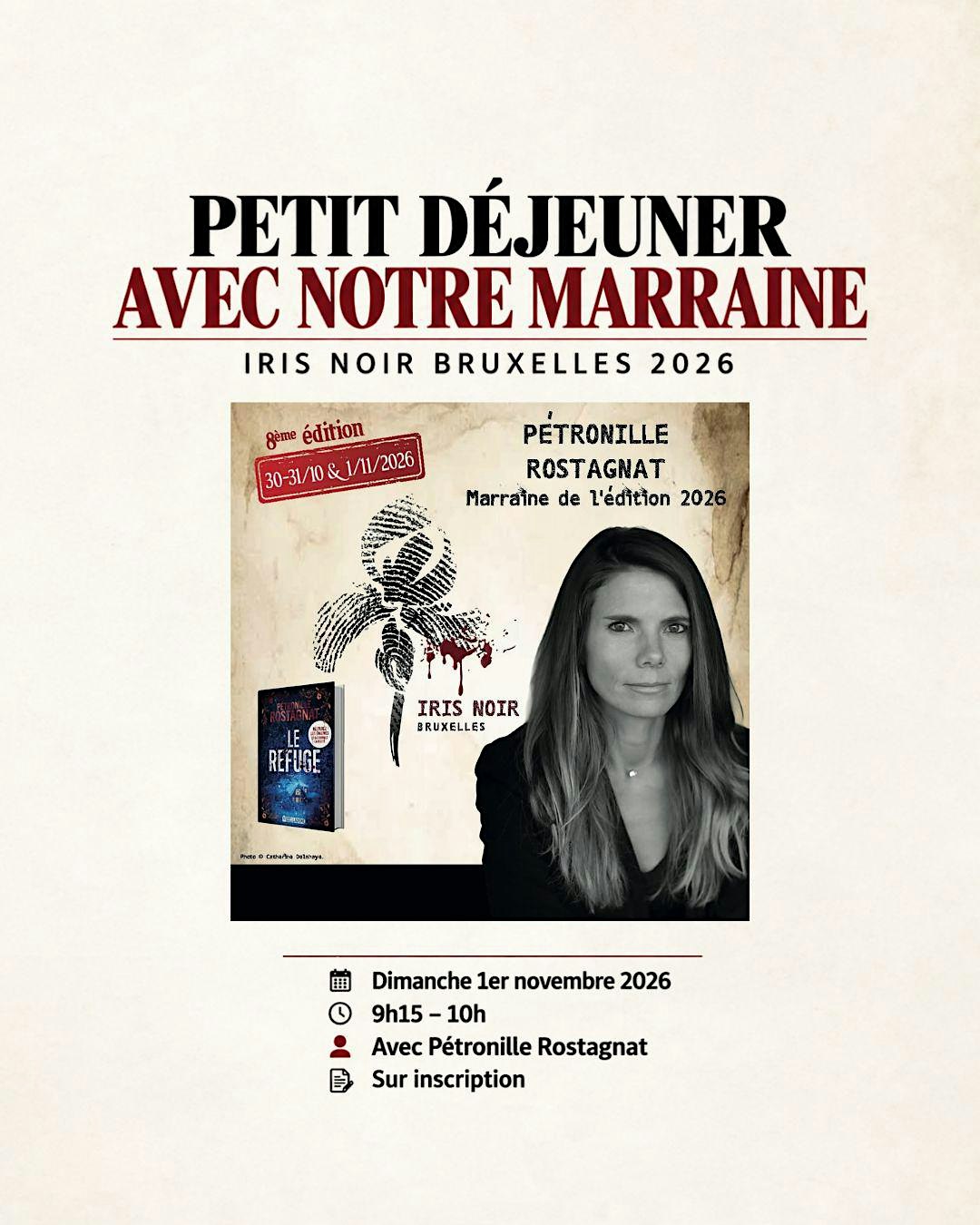 Petit-Déjeuner en compagnie de Pétronille Rostagnat