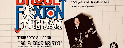 BRUCE FOXTON '50 years of The Jam' Tour