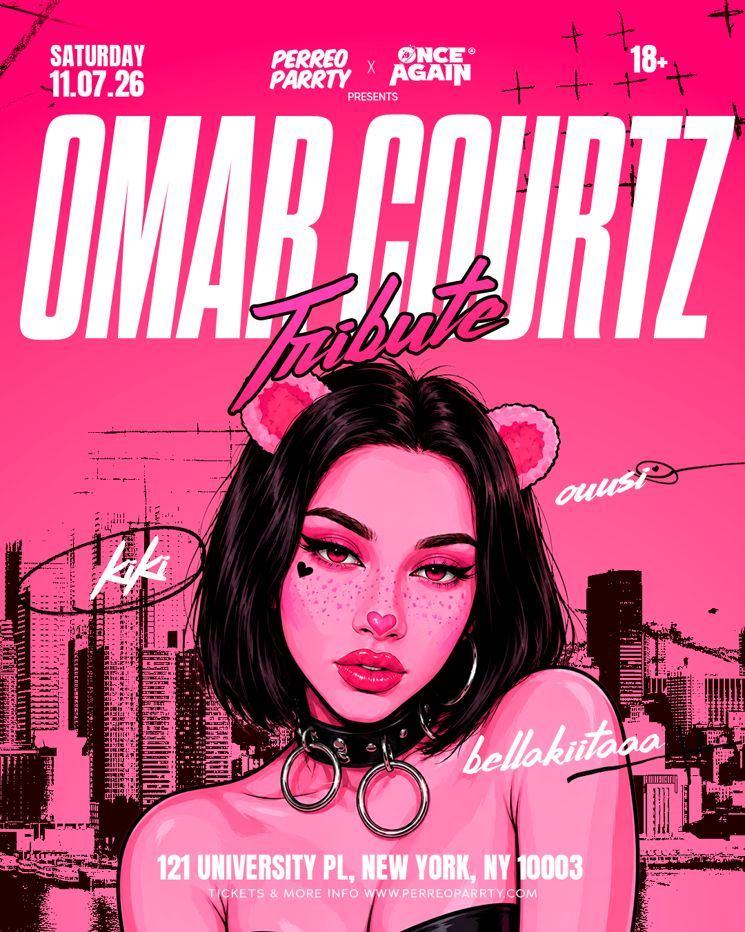 Cabros Chicos: Omar Courtz Tribute - Dance Party In UNION SQUARE