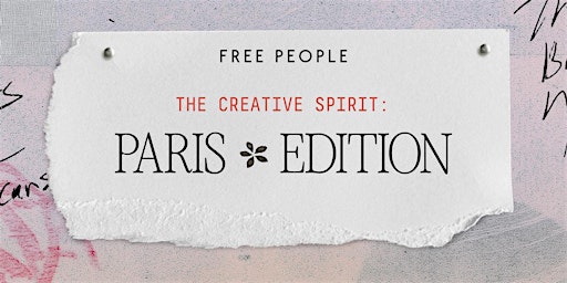 Atelier créatif avec The Pen & Paper Club et Free People
