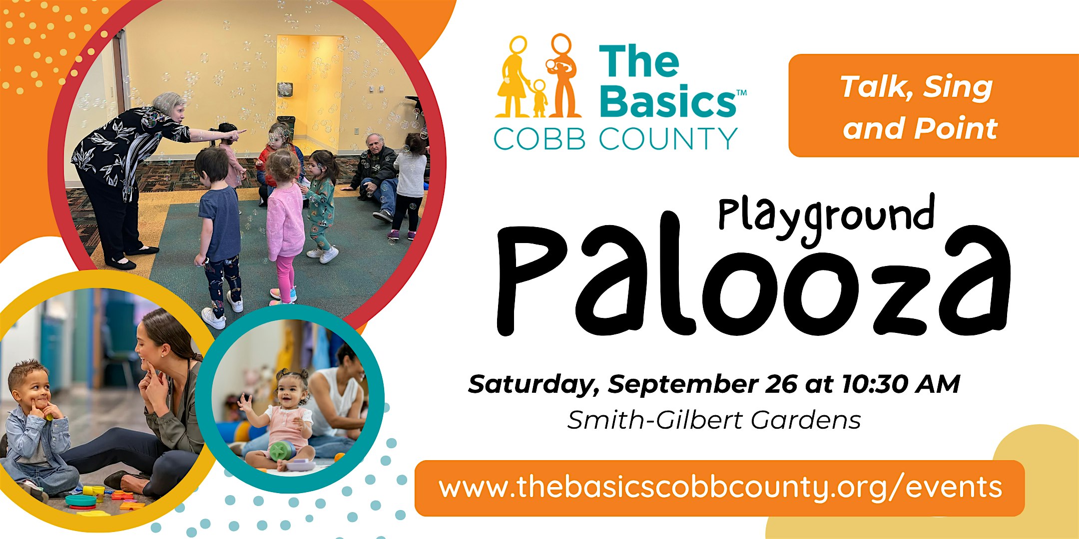 The Basics - Playground Palooza:  Talk, Sing and Point