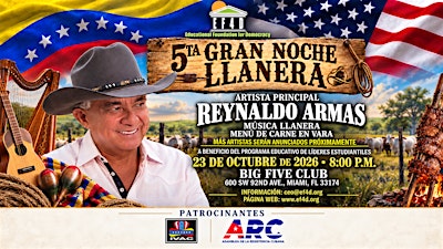 5ta Noche Llanera 2026 – Reynaldo Armas