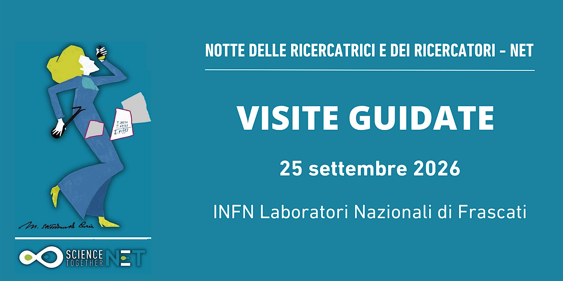 Visite guidate LNF Notte dei Ricercatori e delle Ricercatrici NET 2026