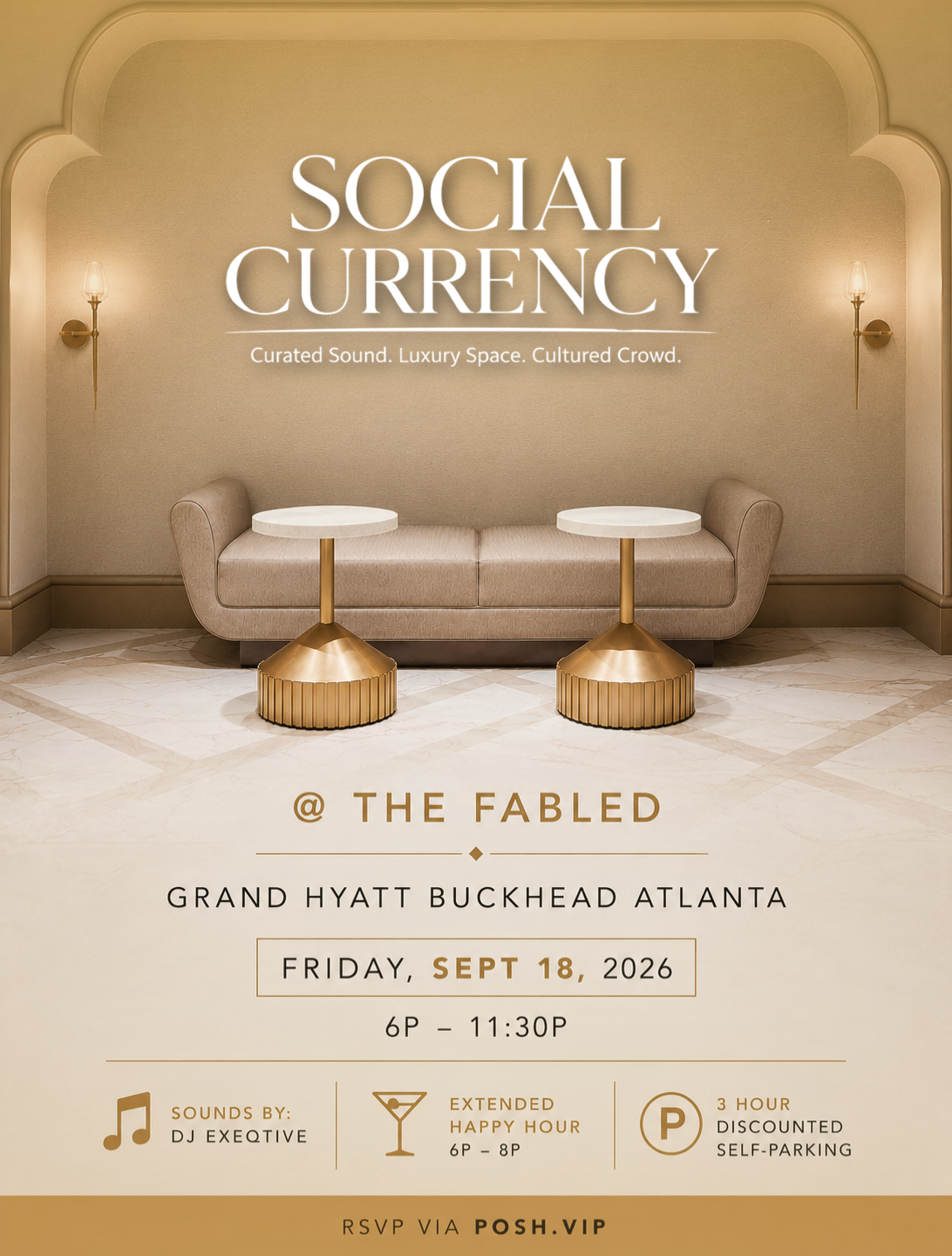 Social Currency @ Fabled | Atlanta's Elevated Social