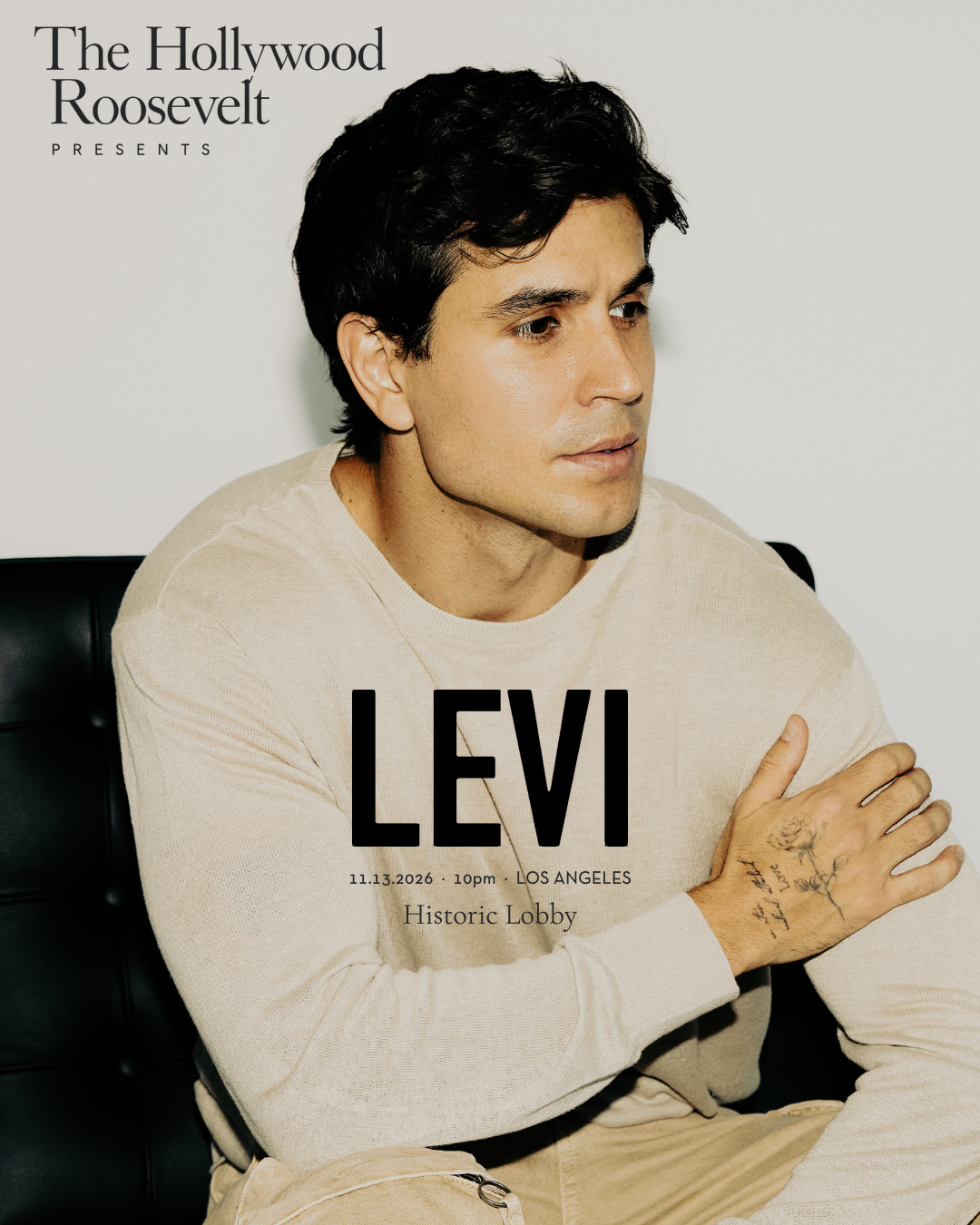 LEVI at The Hollywood Roosevelt