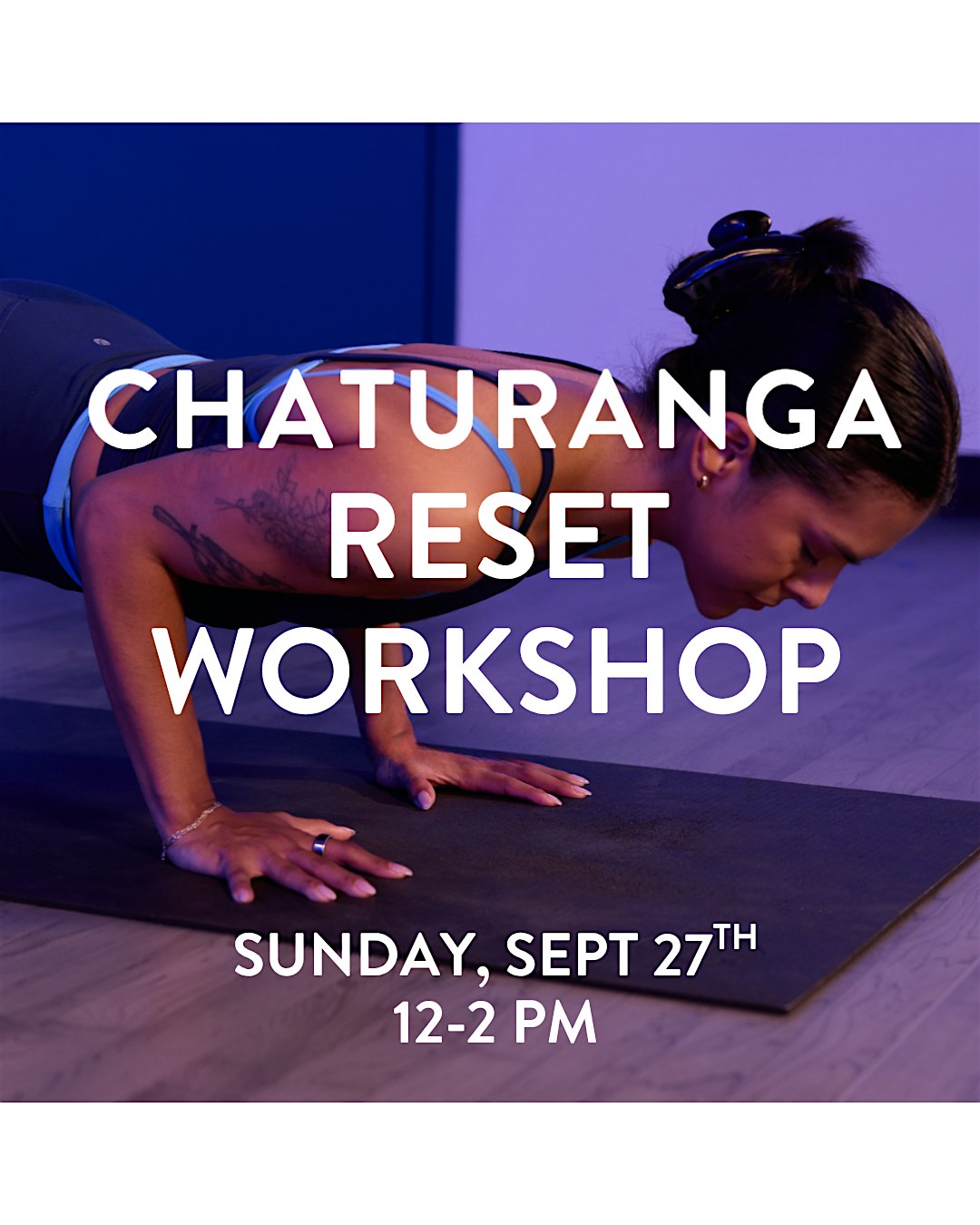 Chaturanga Reset Workshop