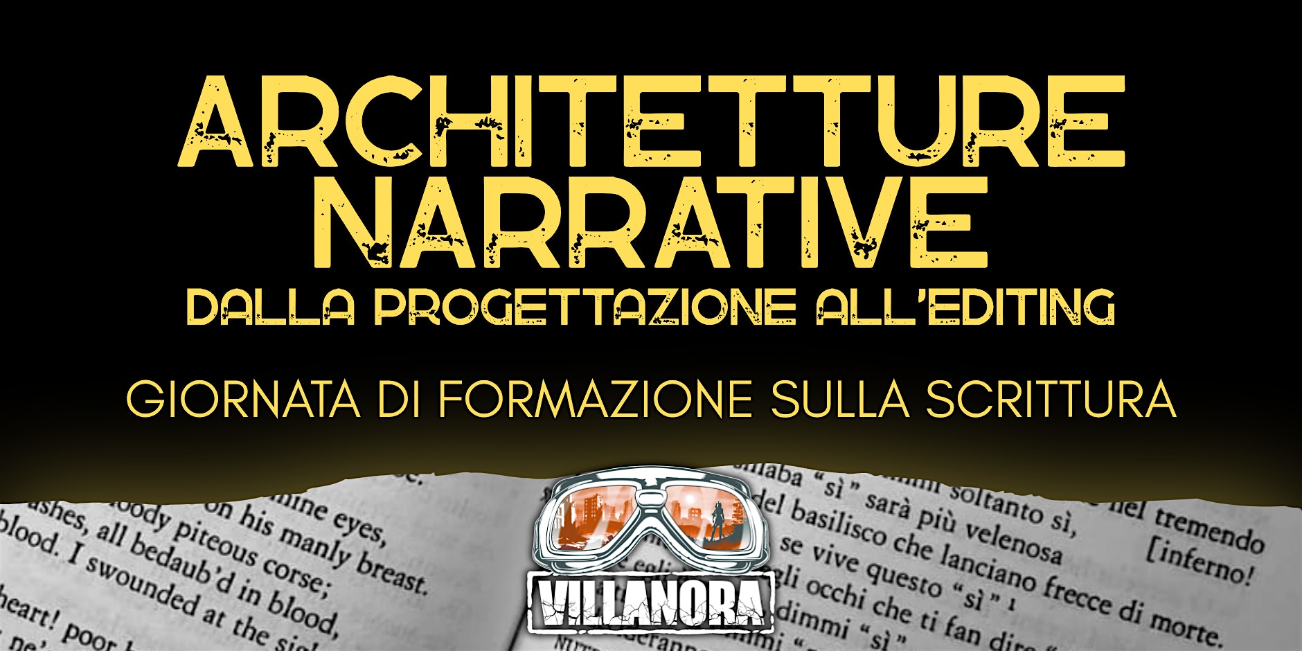 ARCHITETTURE NARRATIVE - Dalla progettazione all'editing