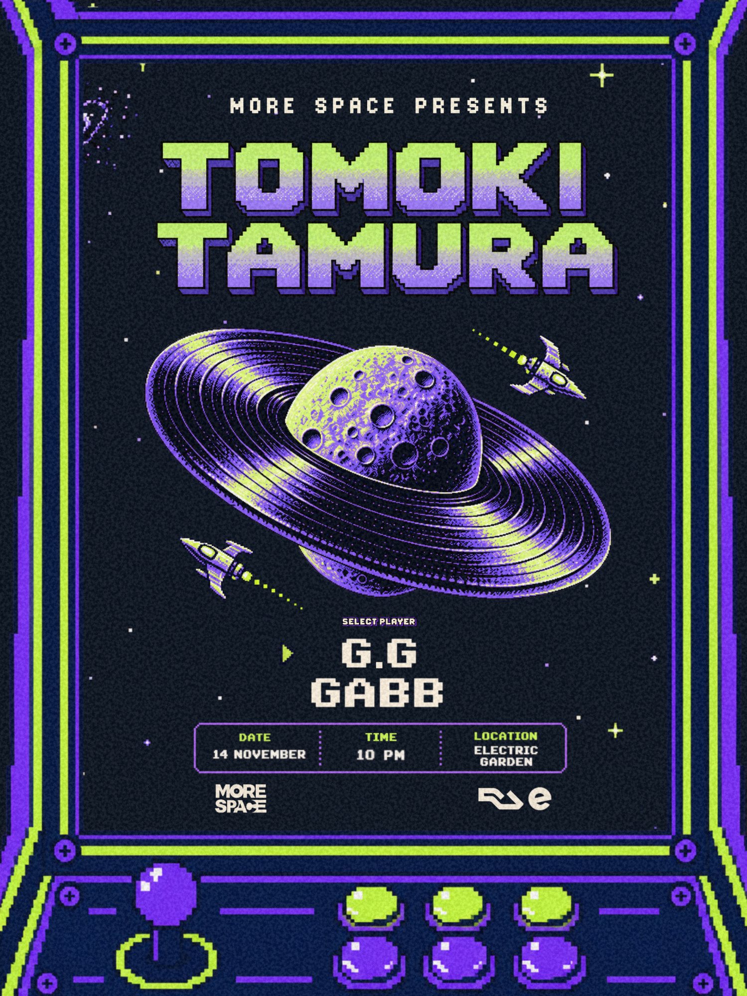More Space presents: Tomoki Tamura