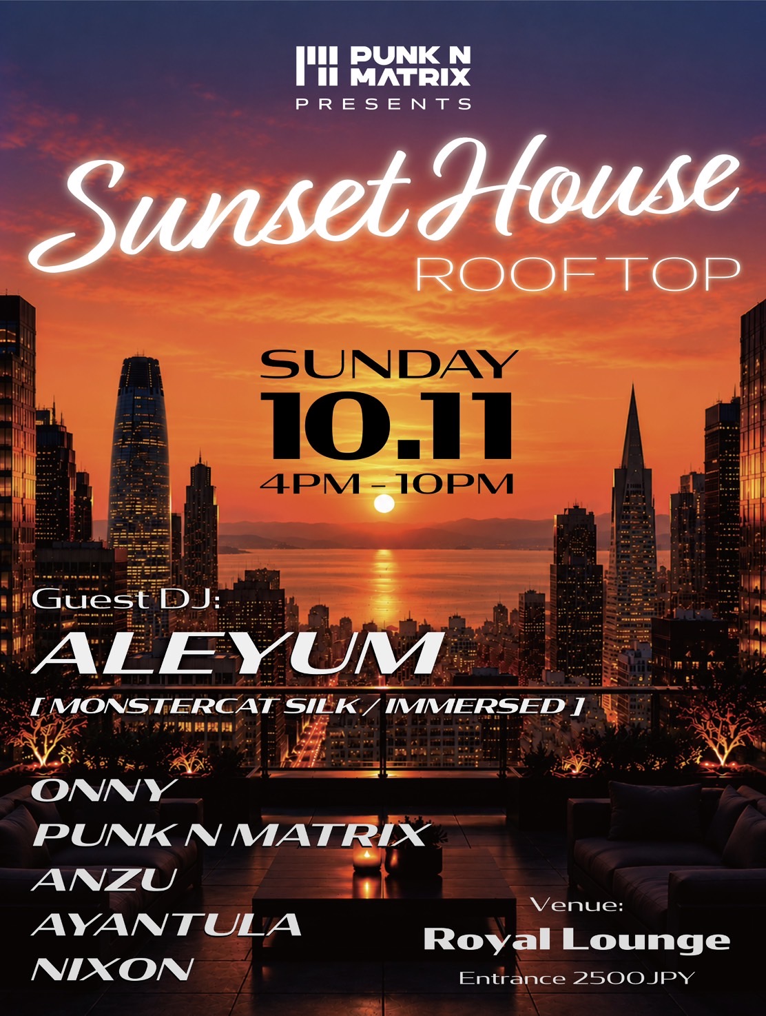 Sunset House Rooftop