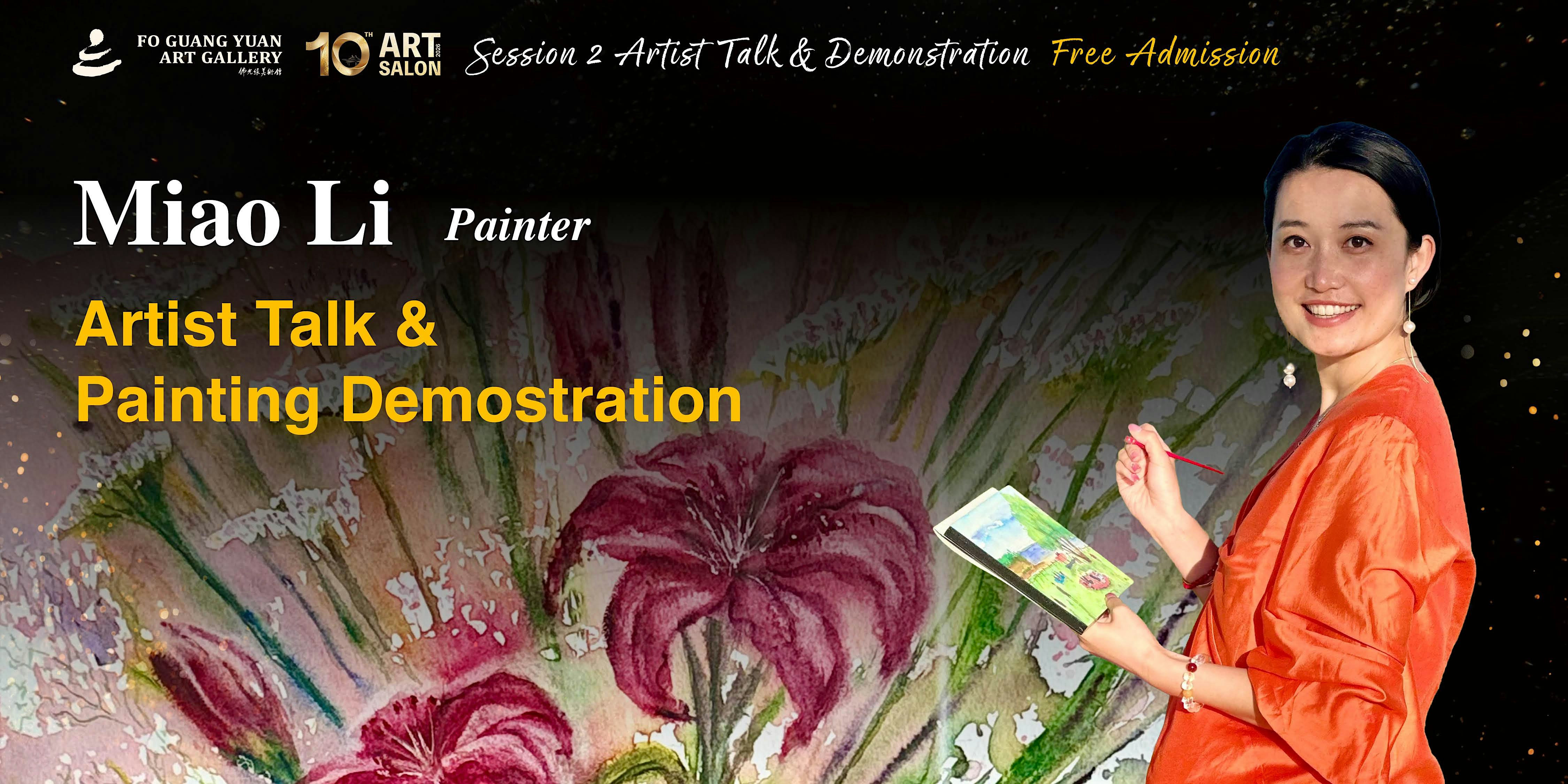 2026 Art Salon Workshop with Painter Roberta Queiroga