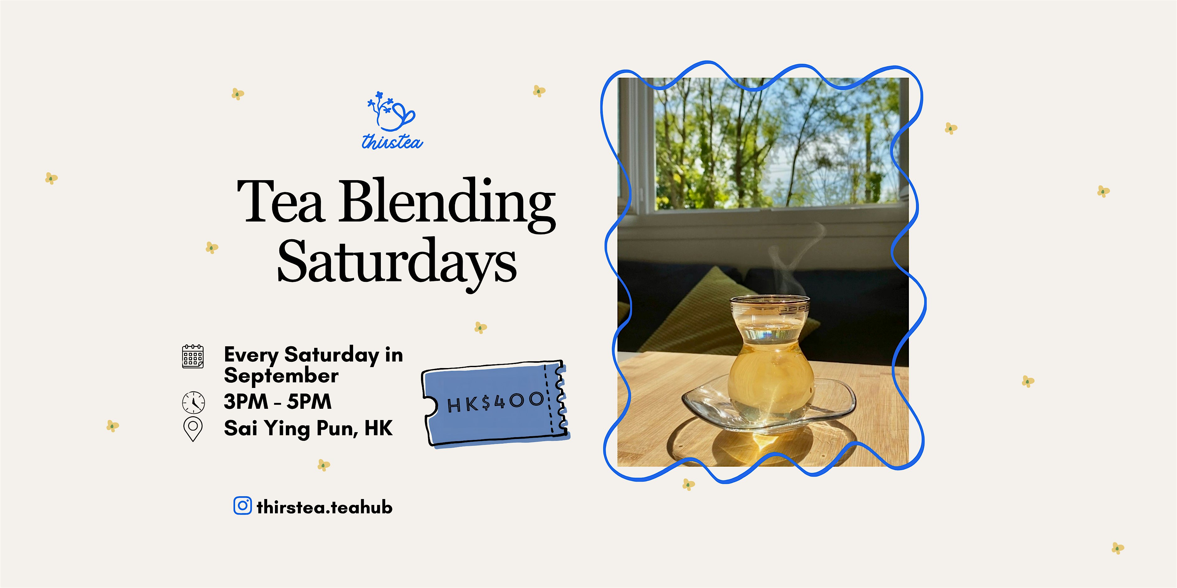 TEA BLENDING SATURDAYS