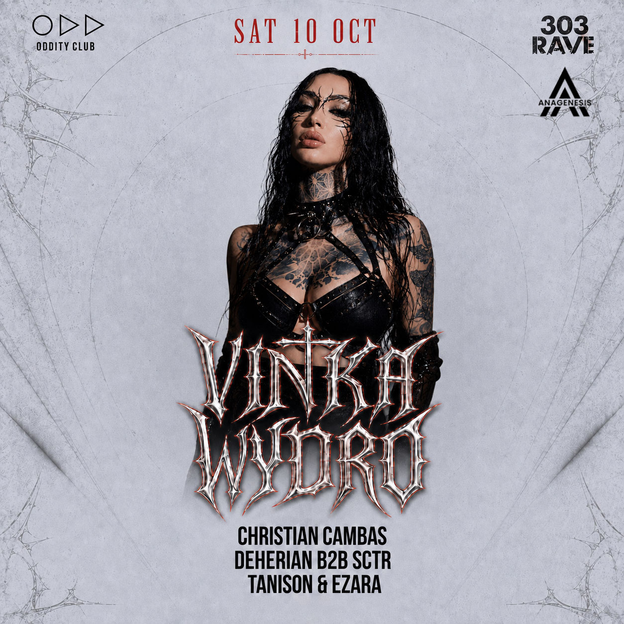 303 Rave x Vinka Wydro at Oddity Athens
