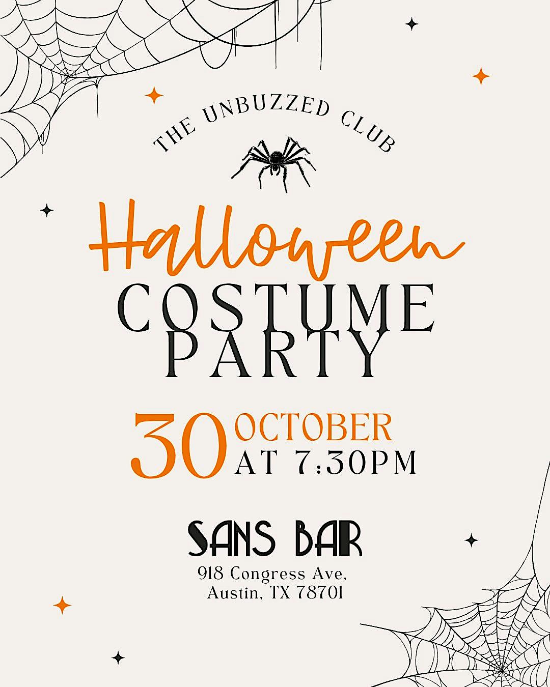 Halloween Costume Party at Sans Bar