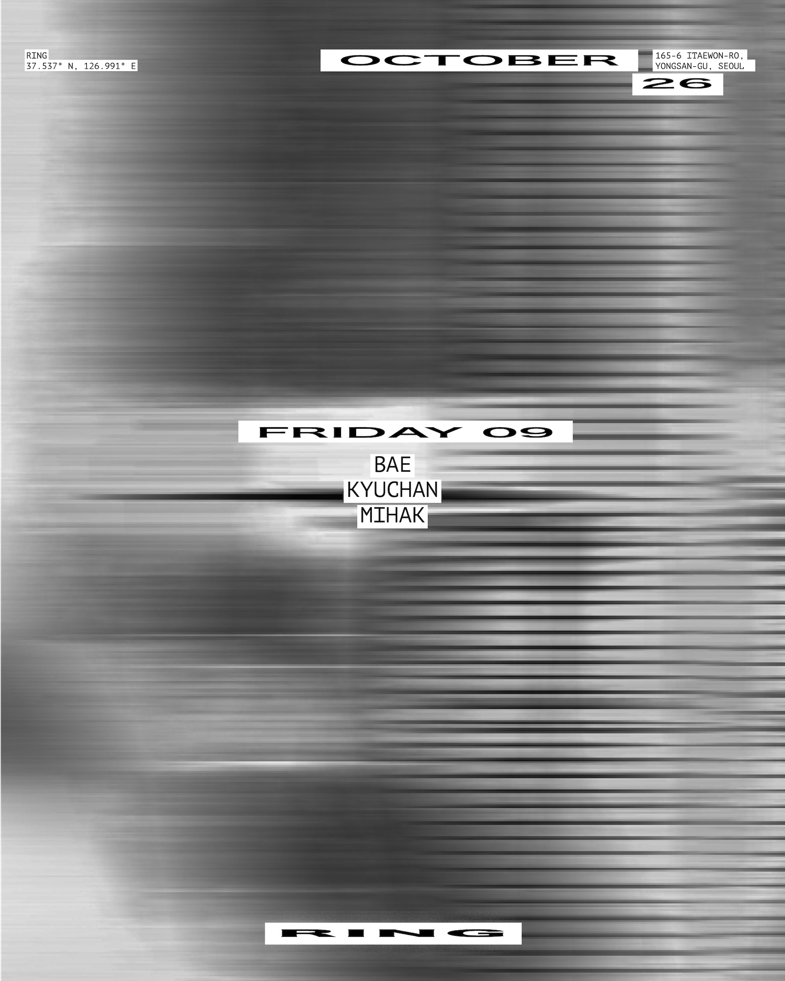 Ring — 9 October 2026