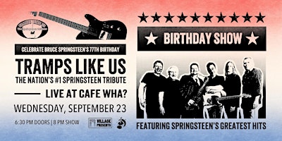 Tramps Like Us Celebrate Bruce's 77th Birthday