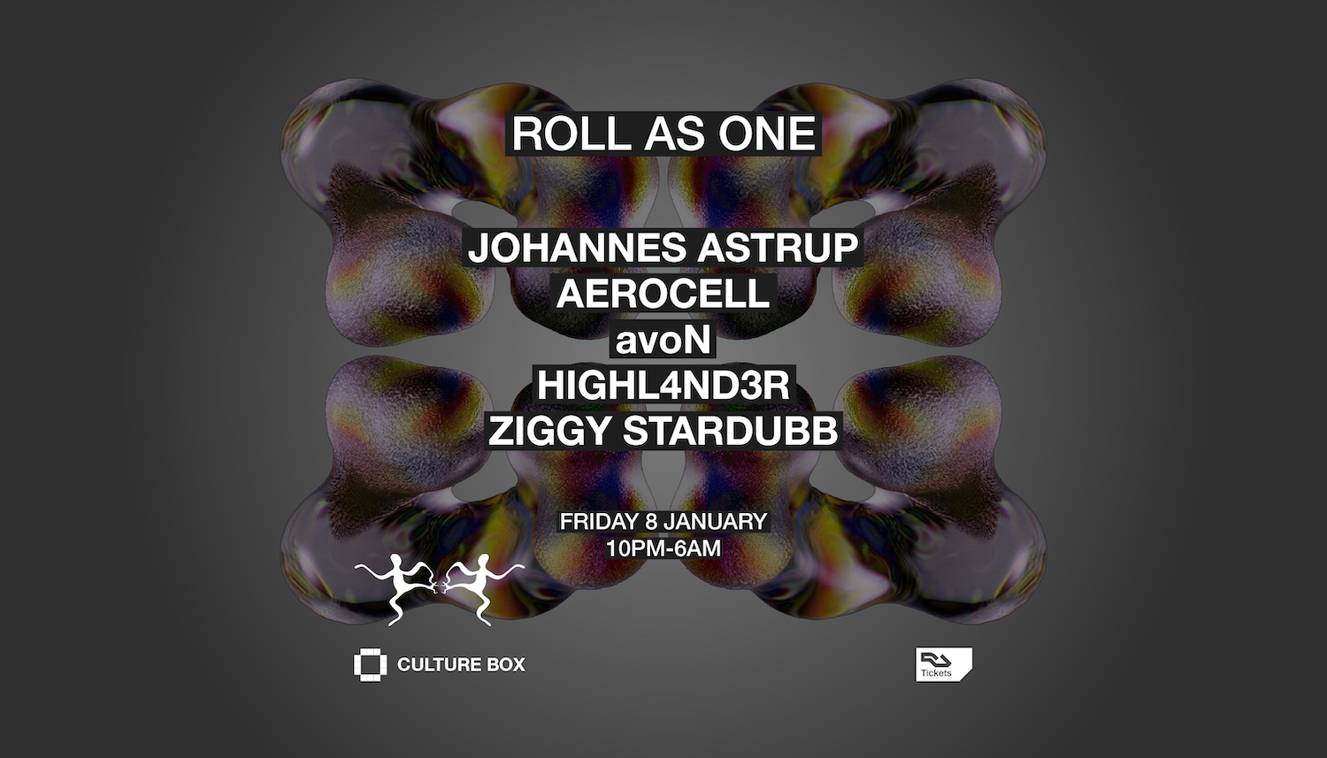 Roll As One: Johannes Astrup / Aerocell / avoN / HIGHL4ND3R / Ziggy Stardubb