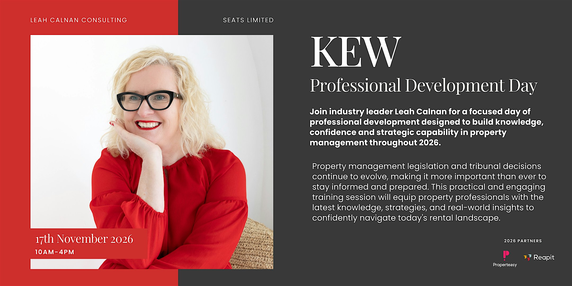 KEW |  Professional Development Training Day for Property Managers