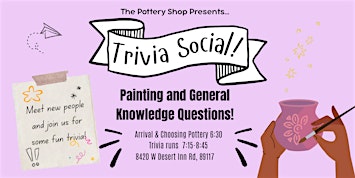 Trivia Social at The Pottery Shop (DI & Durango)
