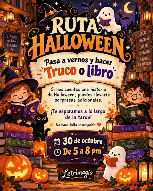 Ruta Halloween en Letrimagia