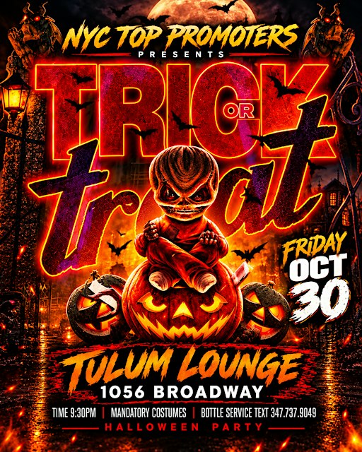 Trick or treat Halloween party