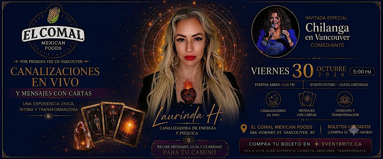 Canalizaciones en Vivo & Mensajes con Cartas | Laurinda H.