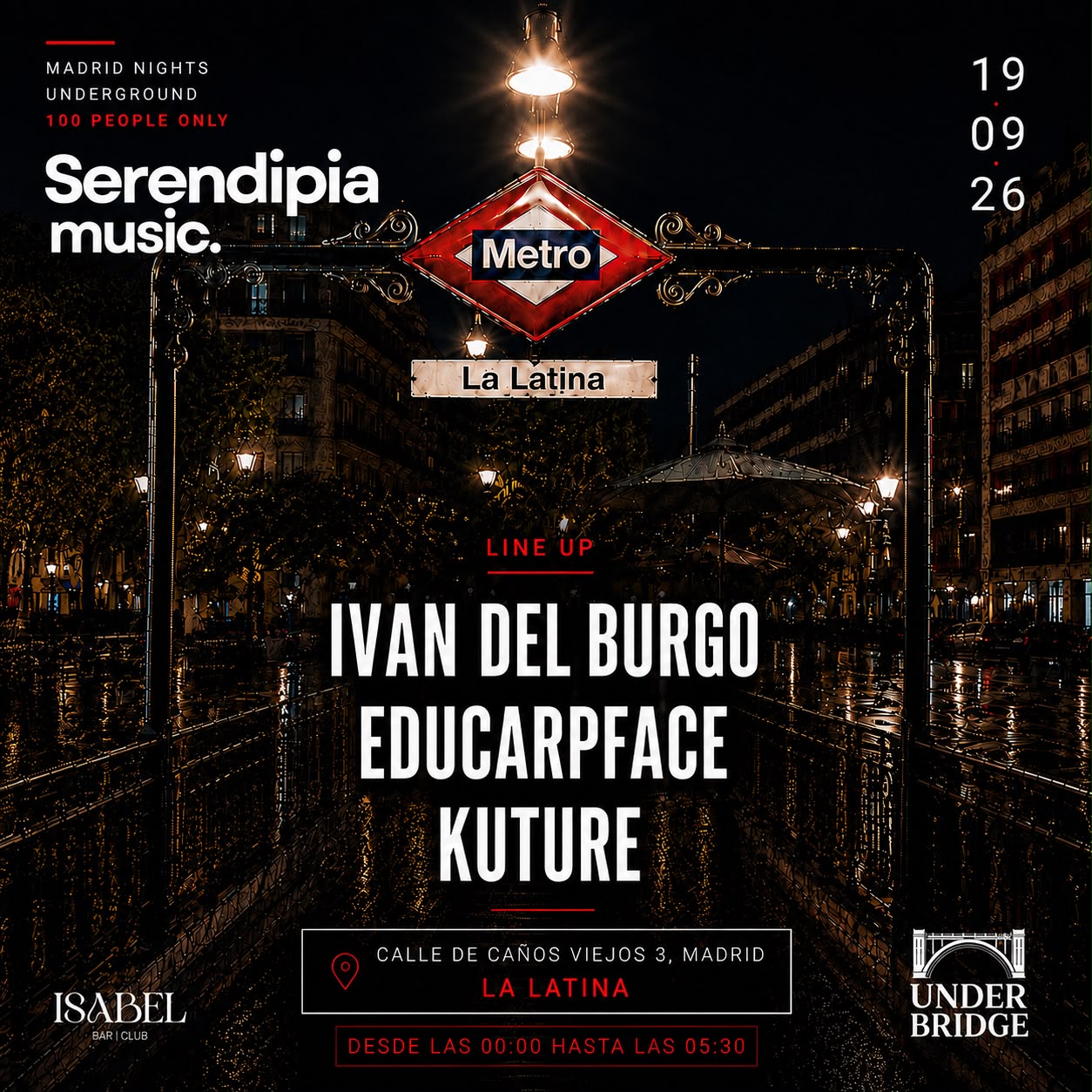 Serendipia Music x Under Bridge