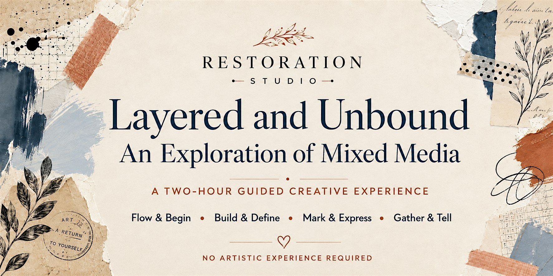 Layered & Unbound: Mixed Media Art Workshop