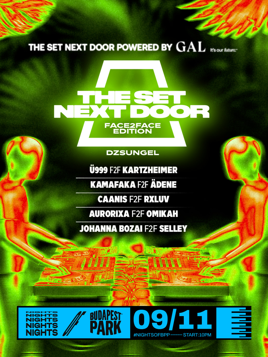 The Set Next Door - F2F Edition powered by GAL ⏾ Nights of Budapest Park