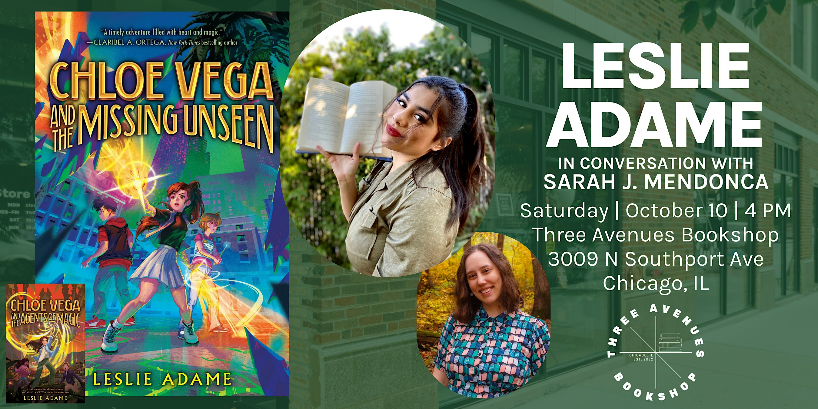 Author Event feat. Leslie Adame
