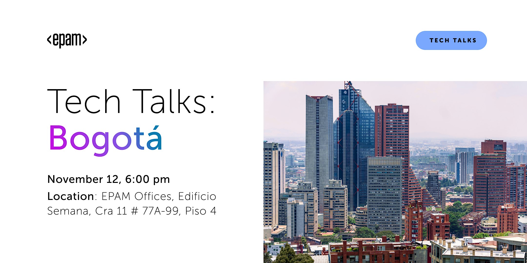 EPAM Tech Talks Bogotá