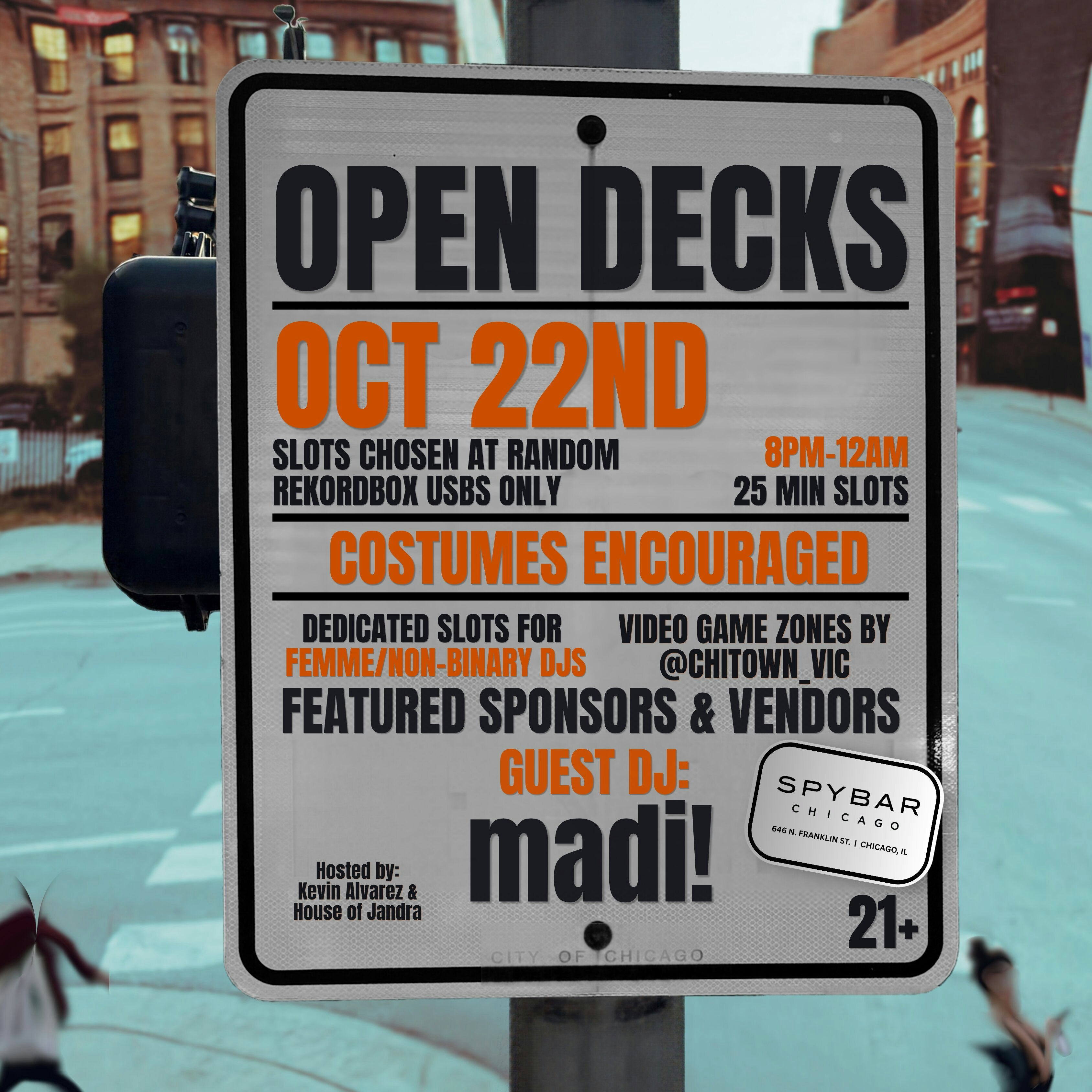 Thursday Social: Open Decks + Night Market