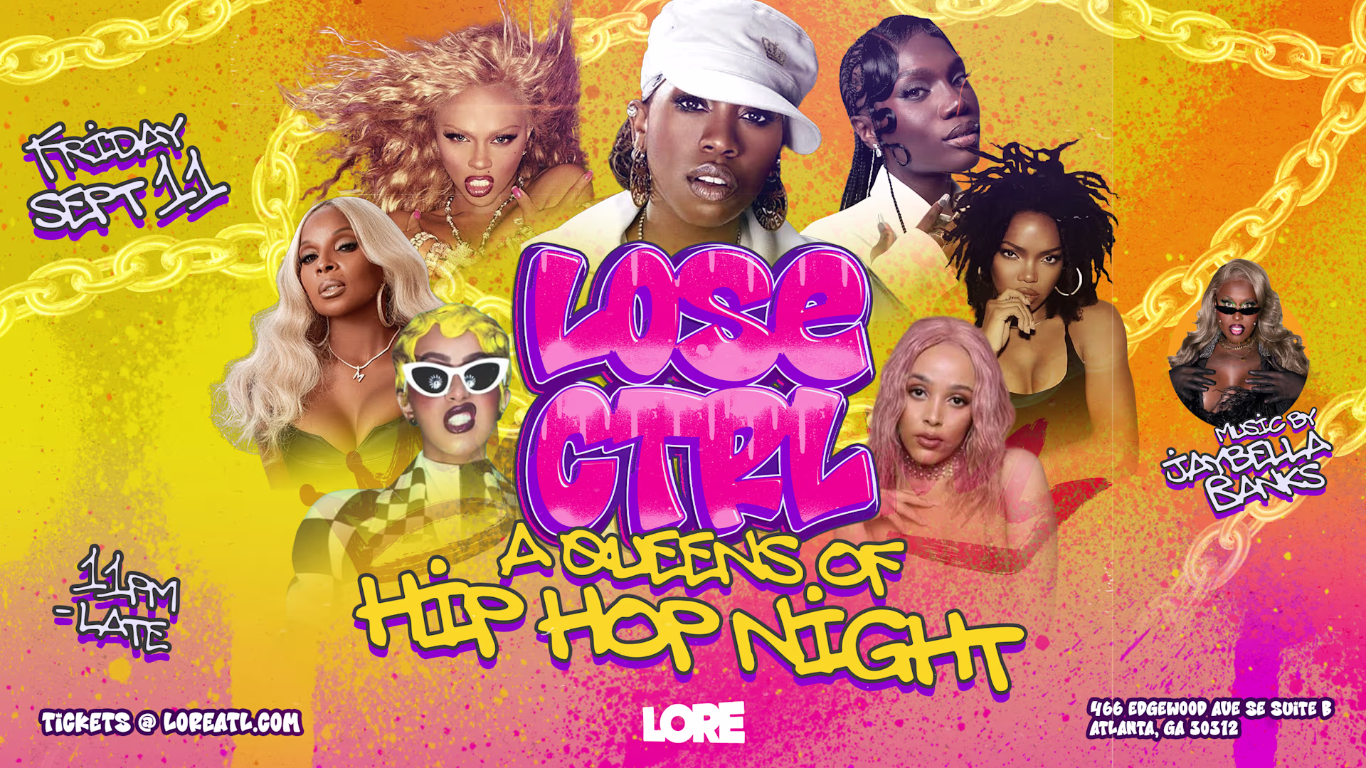 Lose Ctrl: Queens Of Hip-Hop Night