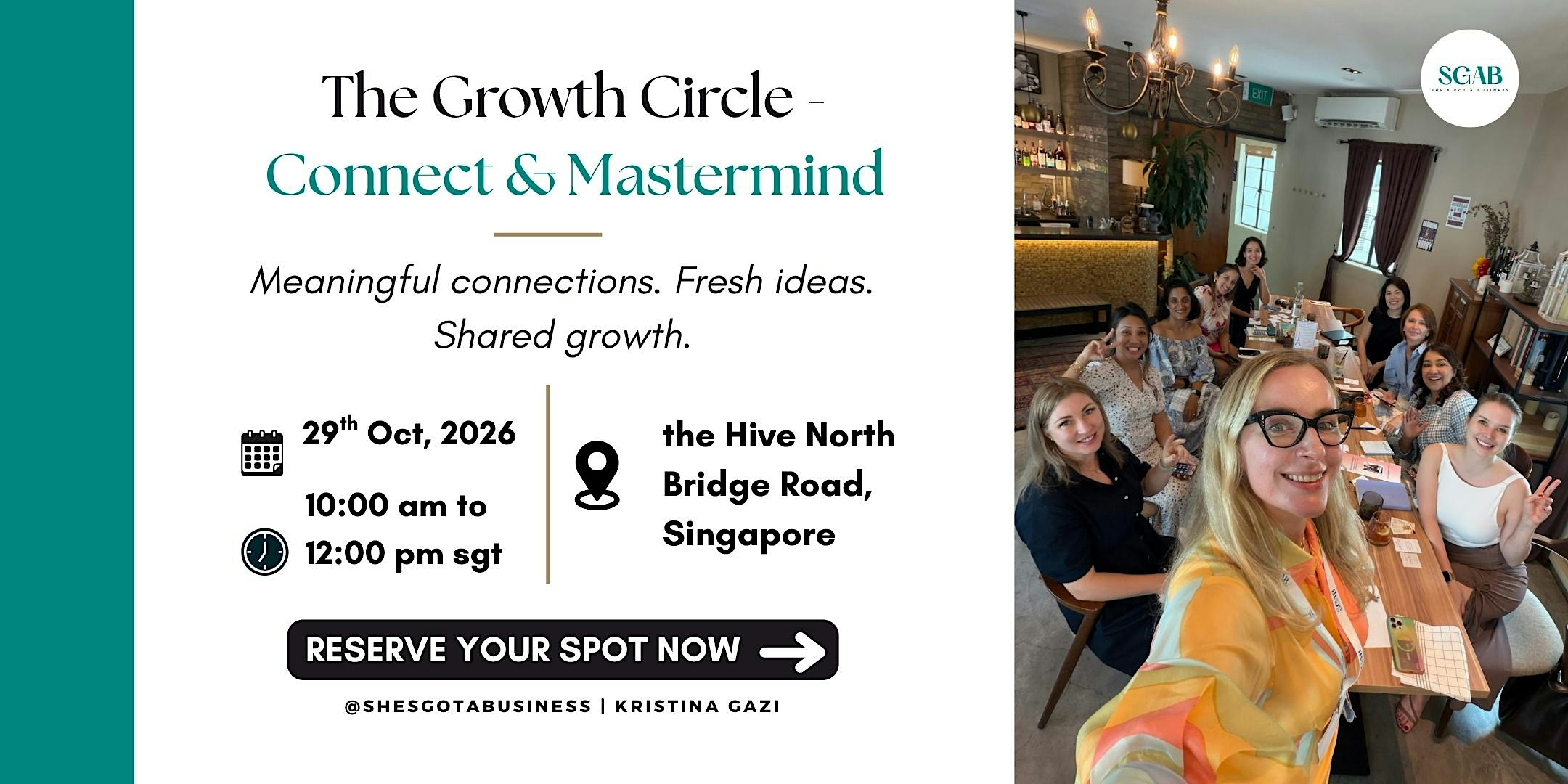 The Growth Circle - Connect & Mastermind