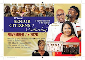 17th Annual Senior Citizens Saturday