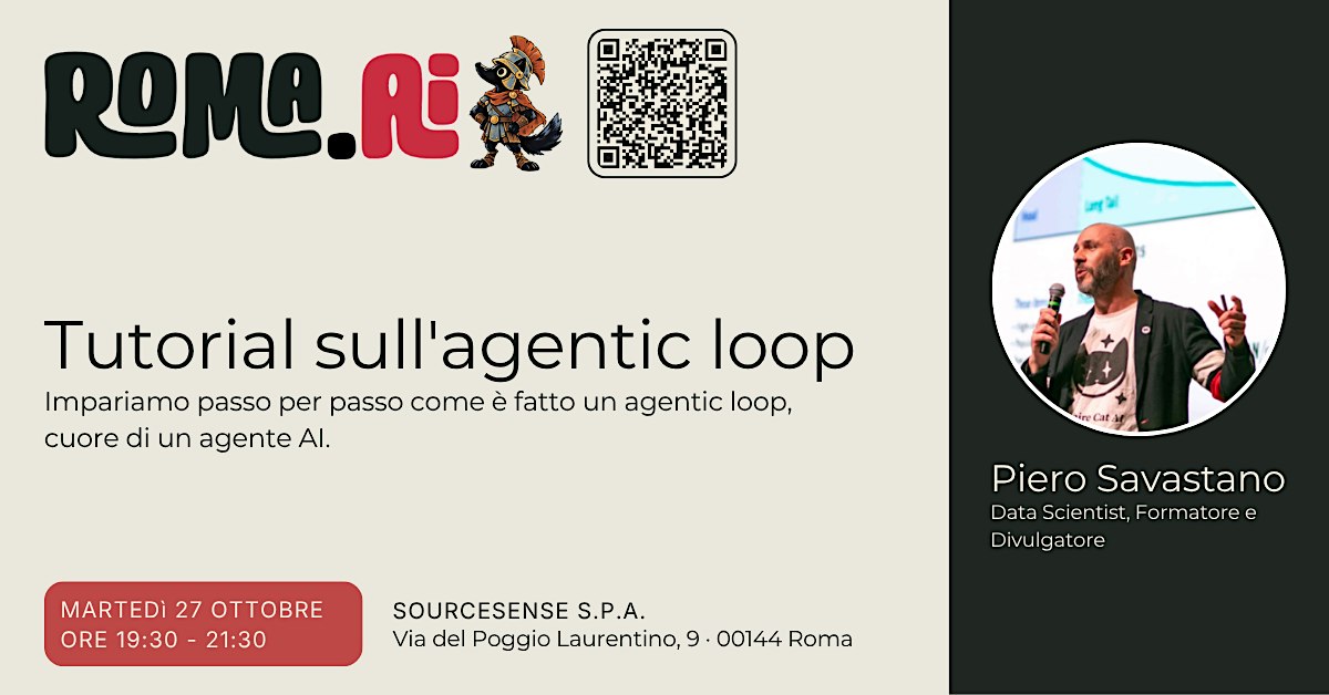 Tutorial sull'agentic loop